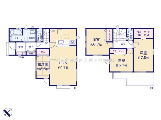 間取り 鶴ヶ島市脚折